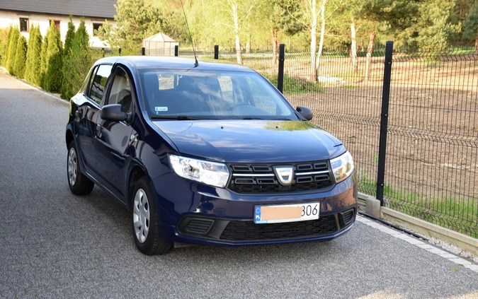 Dacia Sandero cena 29800 przebieg: 19000, rok produkcji 2018 z Poniec małe 379